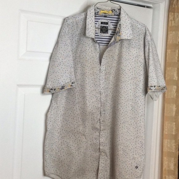Men’s tiny print shirt - Picture 3 of 8